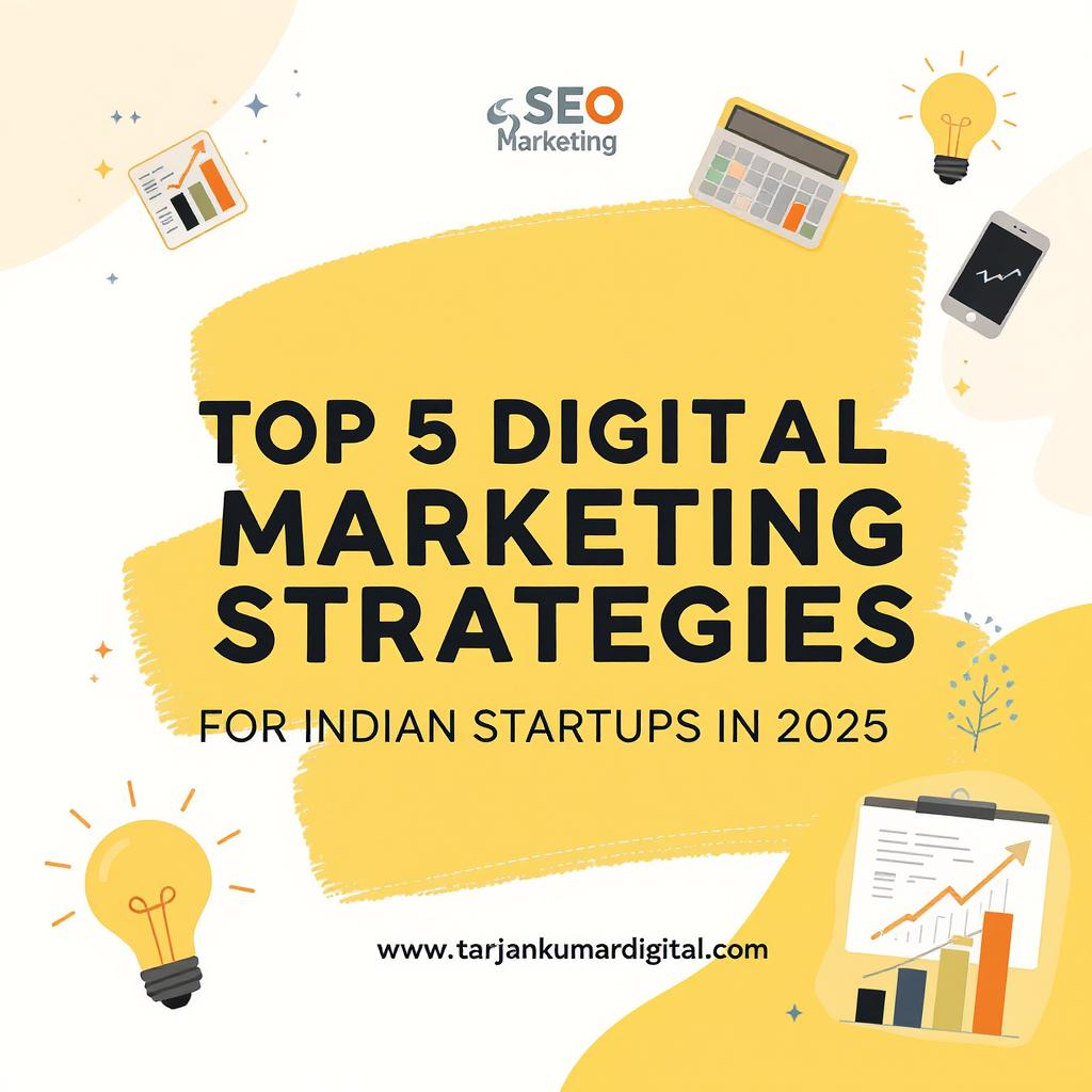 digital marketing strategies 2025 Indian startups marketing online growth tips for startups digital promotion for startups 2025 marketing trends India best marketing ideas for Indian startups startup digital strategy India
